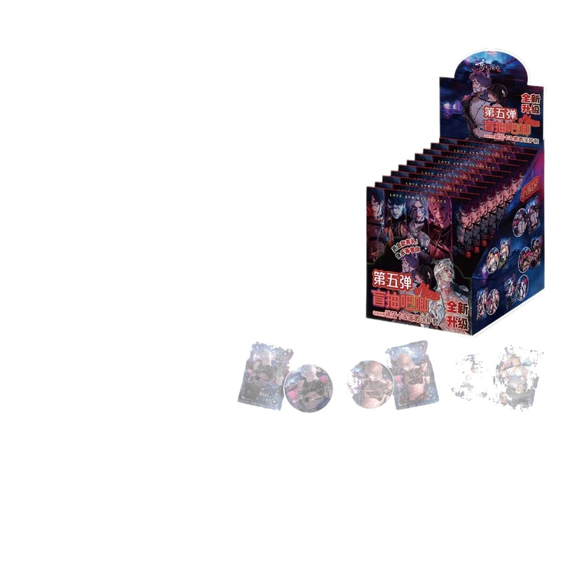 バジブラインドボックス第5弾バジ+ポラロイド銀箔カード+バジセットエンボス加工コールドホットフォイルシルバークラフト|undefined