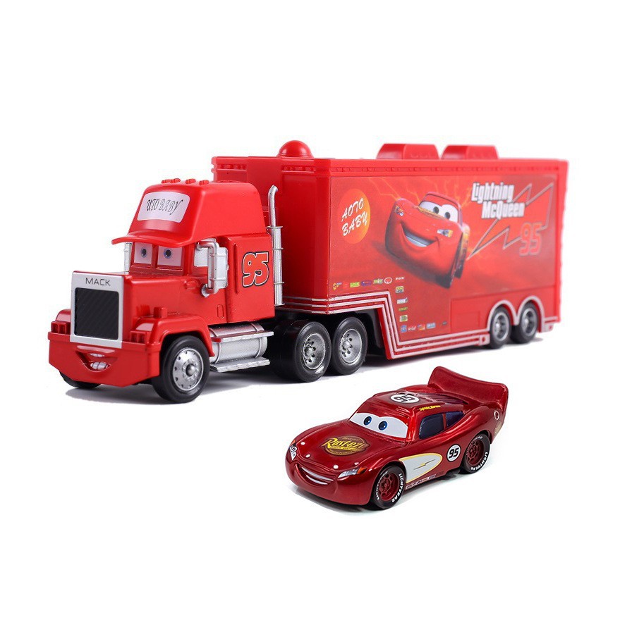 Cars Container Truck Uncle Mai Car Set Mcqueen Roadblock Missile No. 36 Alloy Toy Collection