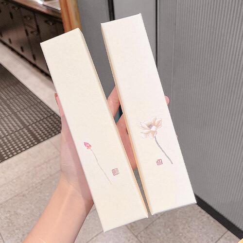 Hairpin jewelry gift box hairpin hairpin ancient style hair accessories packaging box necklace exquisite jewelry high-end gift storage box