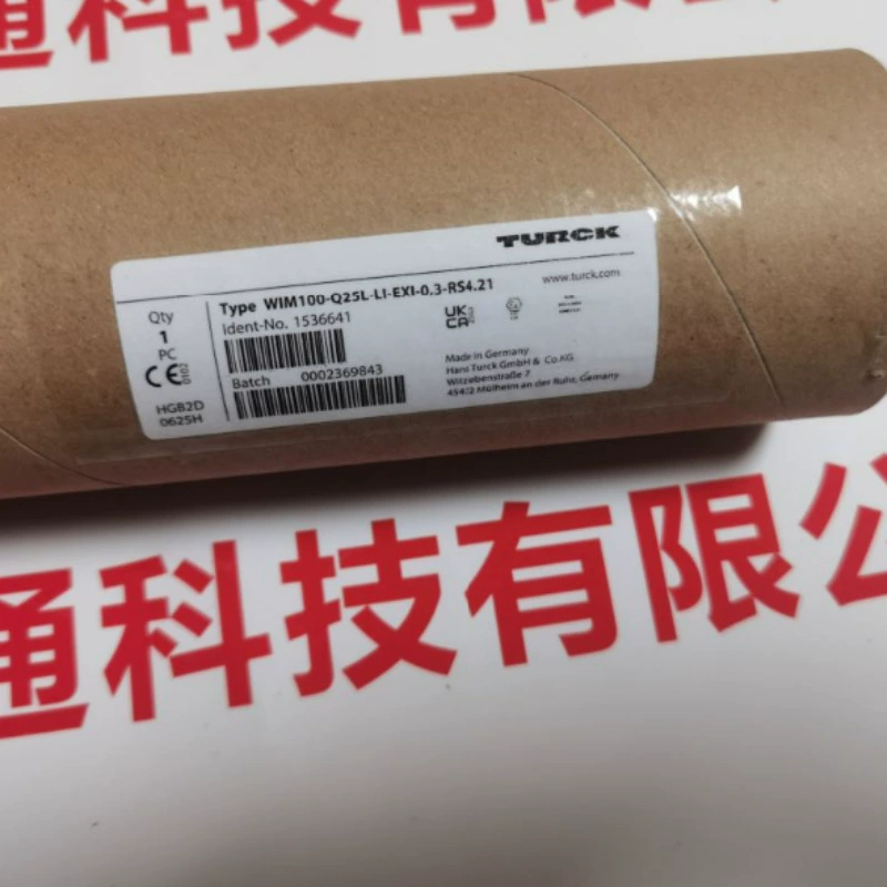 TURCK图尔克 Telescopic linear displacement sensor WIM100-Q25L-LI-EXI-0.3-RS4.21
