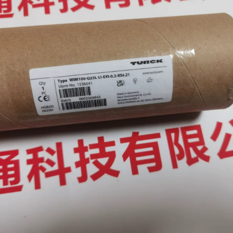 TURCK图尔克 Telescopic linear displacement sensor WIM100-Q25L-LI-EXI-0.3-RS4.21
