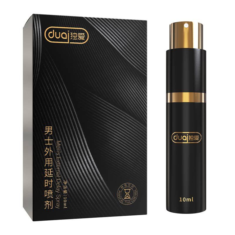 Duai External Use Delay Spray (New Standard Black) 10ml
