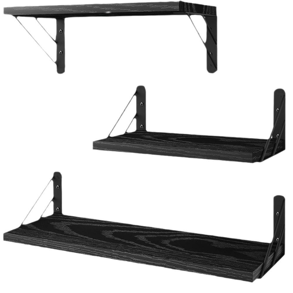 TEMU en stock estante de pared partición triángulo soporte de hierro dormitorio sala de estar colgante de pared plataforma de carga