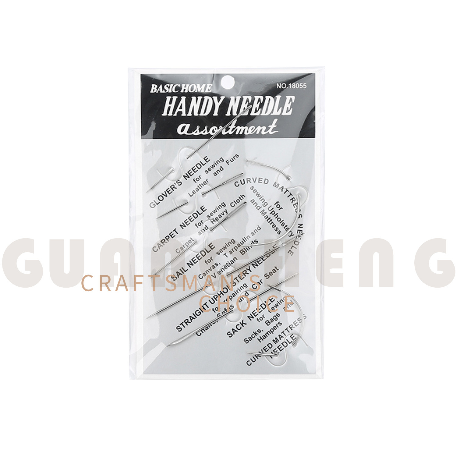 제조업체 도매 손바느질 가죽 바늘 세트 곡선 바늘 곡선 바늘 큰 구멍 곡선 바늘