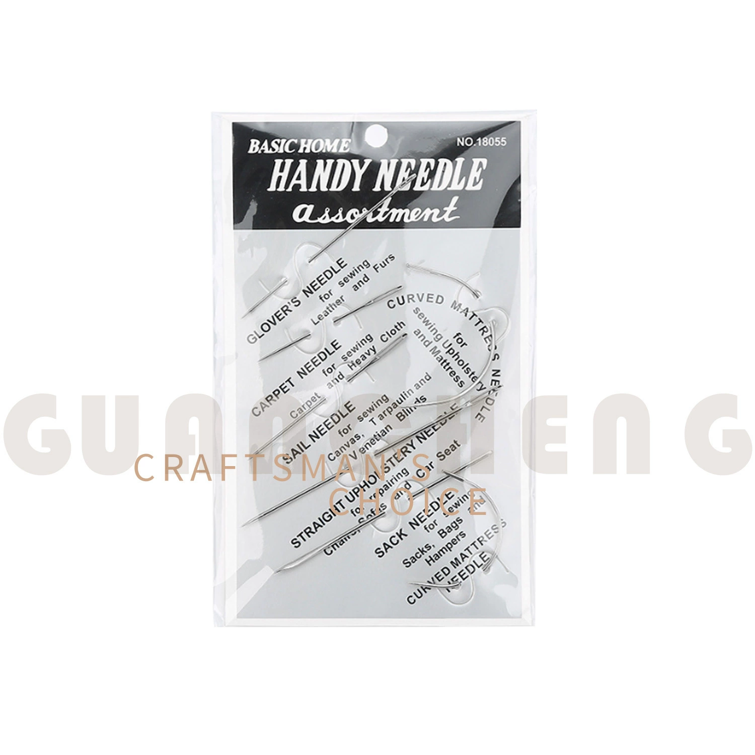 Оптовый набор швейных игл ручной работы из кожи: изогнутые иглы, иглы с большим отверстием, изогнутые иглы