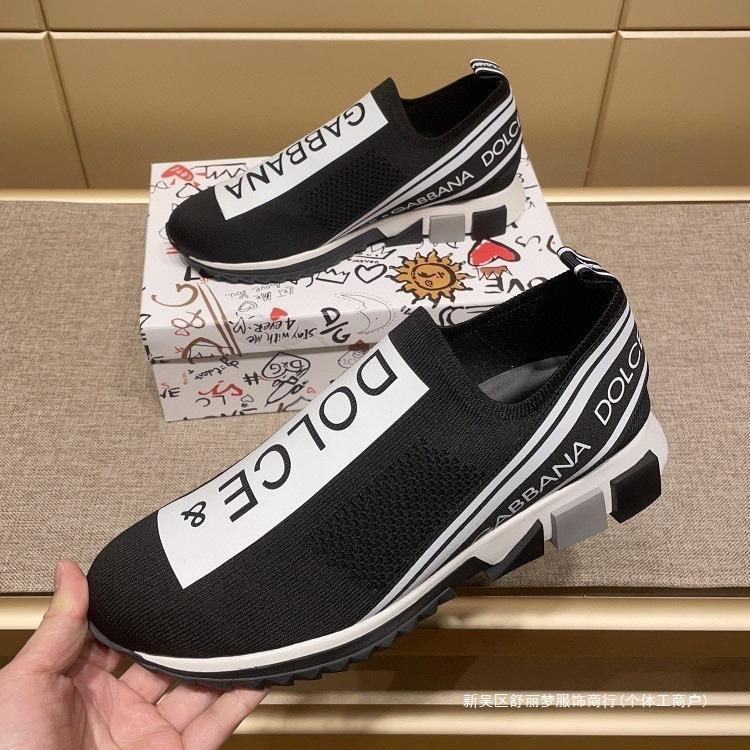 Summer fashionable universal trend black sports breathable sneakers…