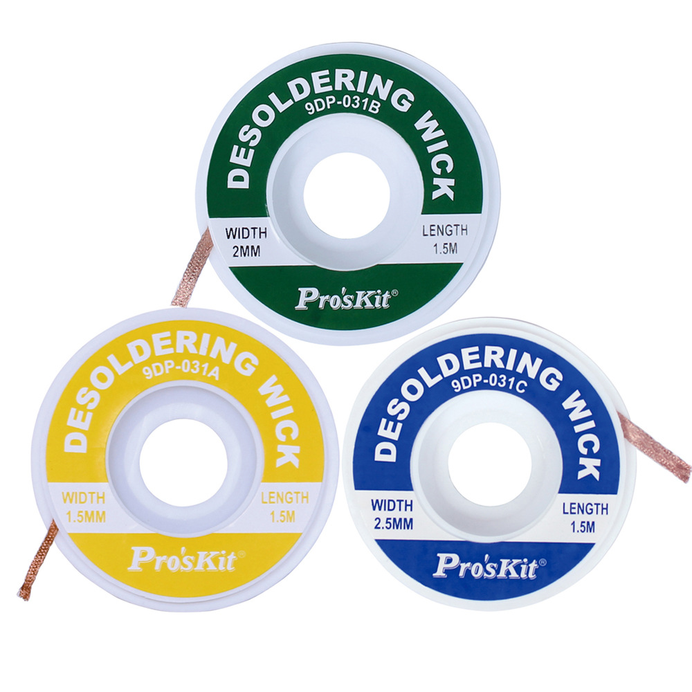 宝工吸锡线除锡带网线吸锡工具残渣吸附1.5MM 2.0MM 9DP-031A B C