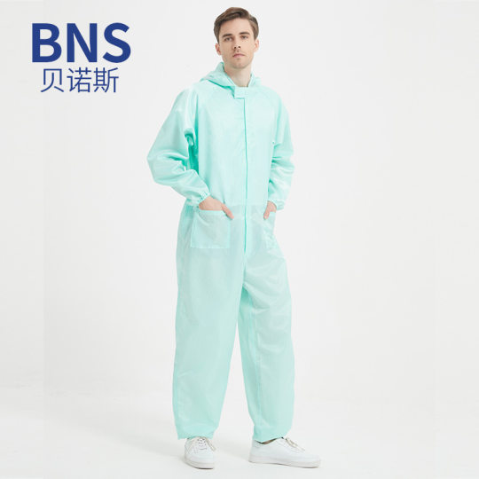 厂家连体静电服连帽无尘服无尘连体服防静电连体服连体衣工作服
