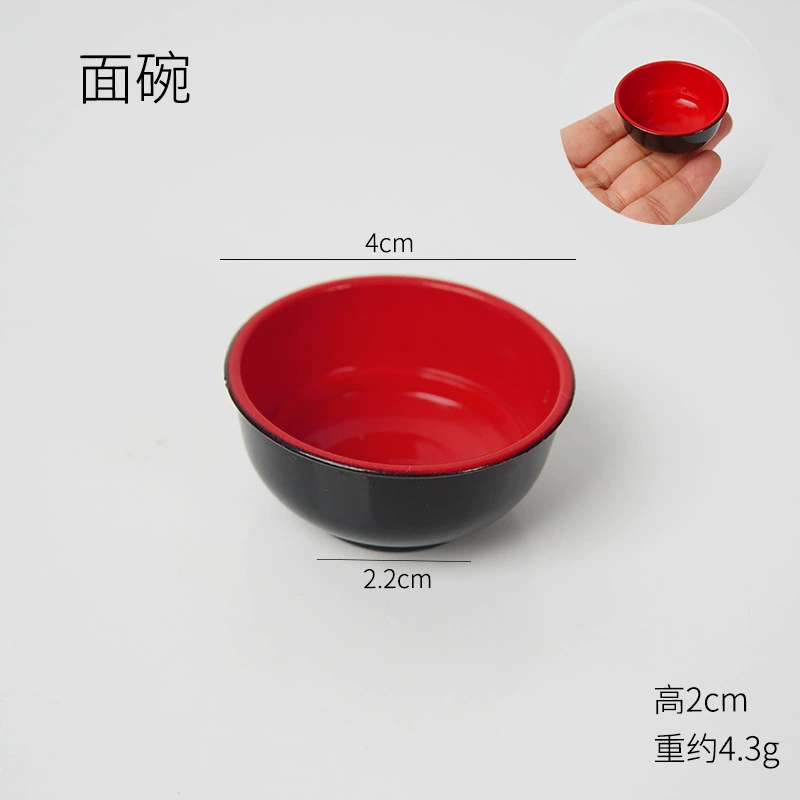 Small realistic tableware, food play, toy, DIY