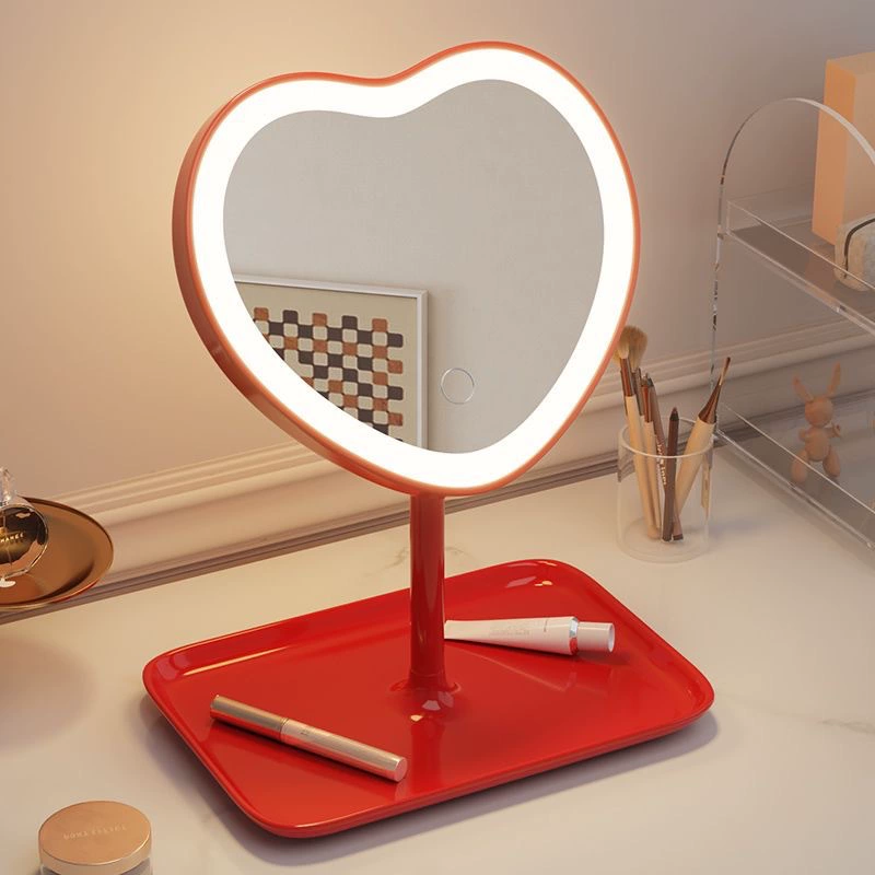 Зеркало для макияжа Smart LED с лампой для девочек спальня туалетный столик зеркало