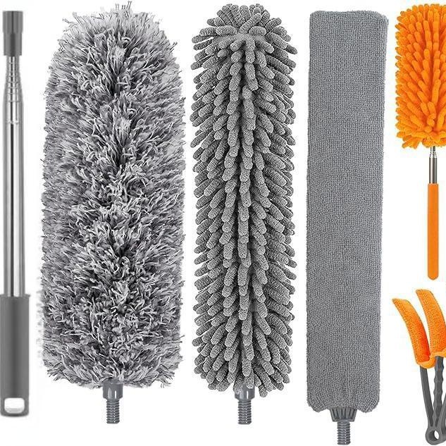 Combinación de alta altitud de fibra de limpieza de cenizas polvo pulverizador de pelo de pollo, pulverizador electrostático flexible, pulverizador de polvo de Schneil, cepillo de polvo de separación image 24