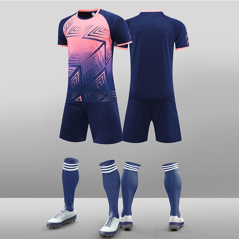 Traje de uniforme de fútbol Kalmei 2025 Nuevo uniforme de equipo de campamento de verano para estudiantes Camiseta de equipo de entrenamiento de competencia al aire libre para adultos