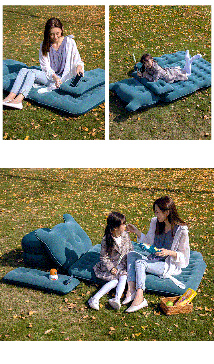 Suitable for car rear sleeping mats, small cars, SUVs, rear seat sleeping device, air mattress, car inflatable bed, in-car use