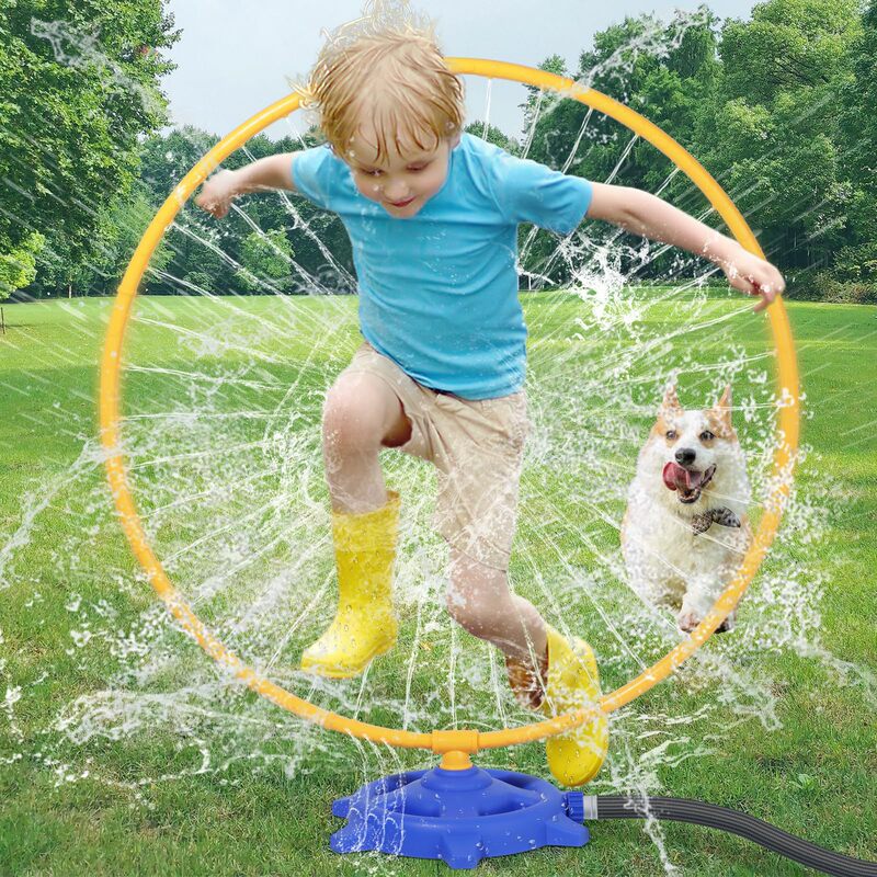 [Amazon New Product] Outdoor Water Spray Children's Toy Garden Water Sprinkling Toy Rotatable Bathroom Water Play Toy
