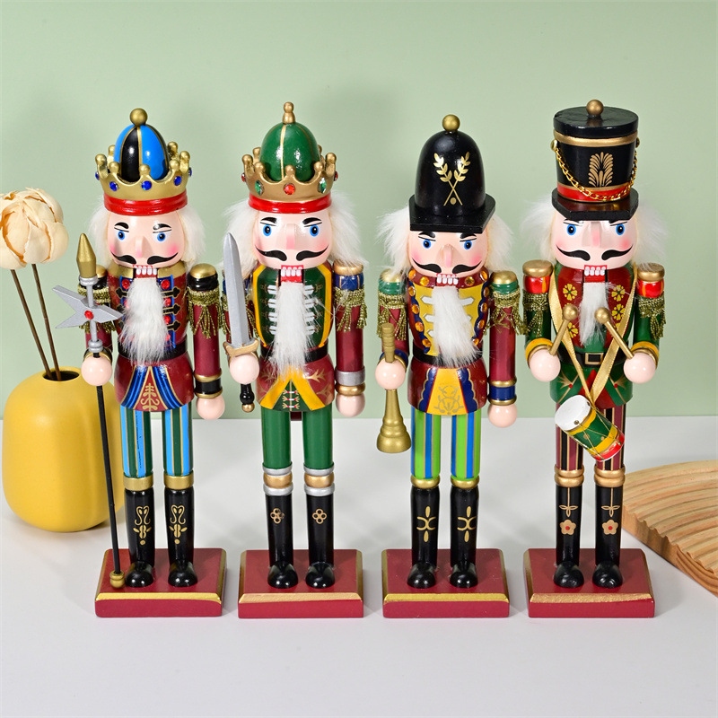 Nutcracker SB58191 30CM Wooden Creative Gift Crafts Crafts Crafts…
