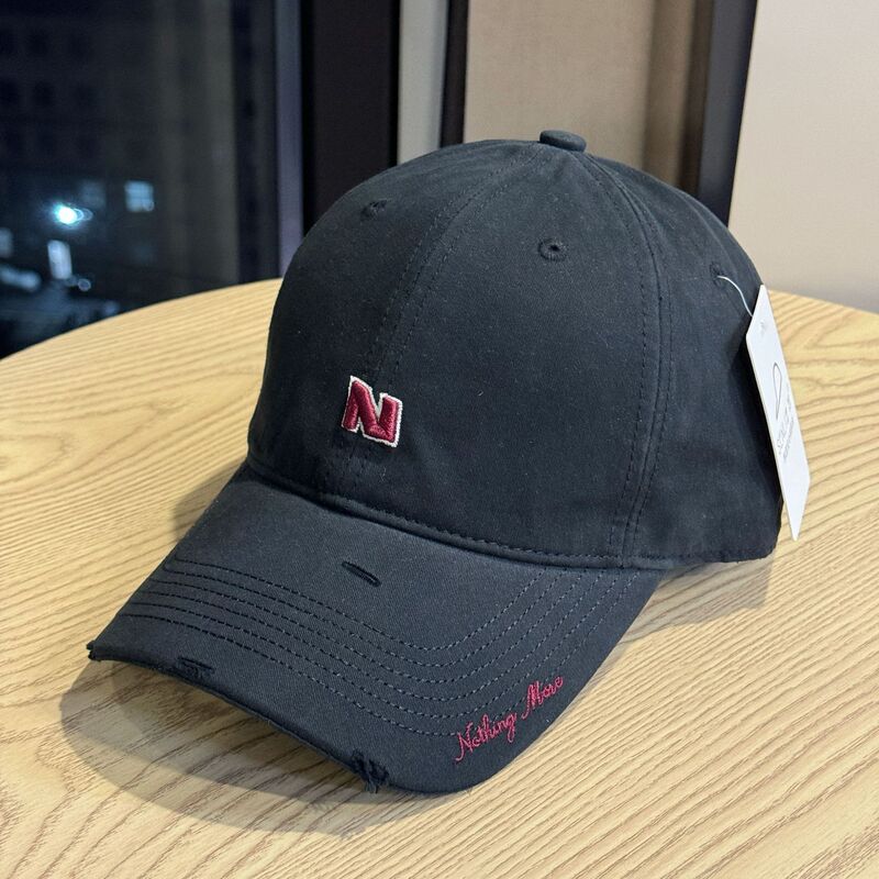 新しいトレンディなブランドの文字刺繍エッジ野球帽女性のためのカジュアルファッション多用途サンバイザーピークキャップ男性用|undefined