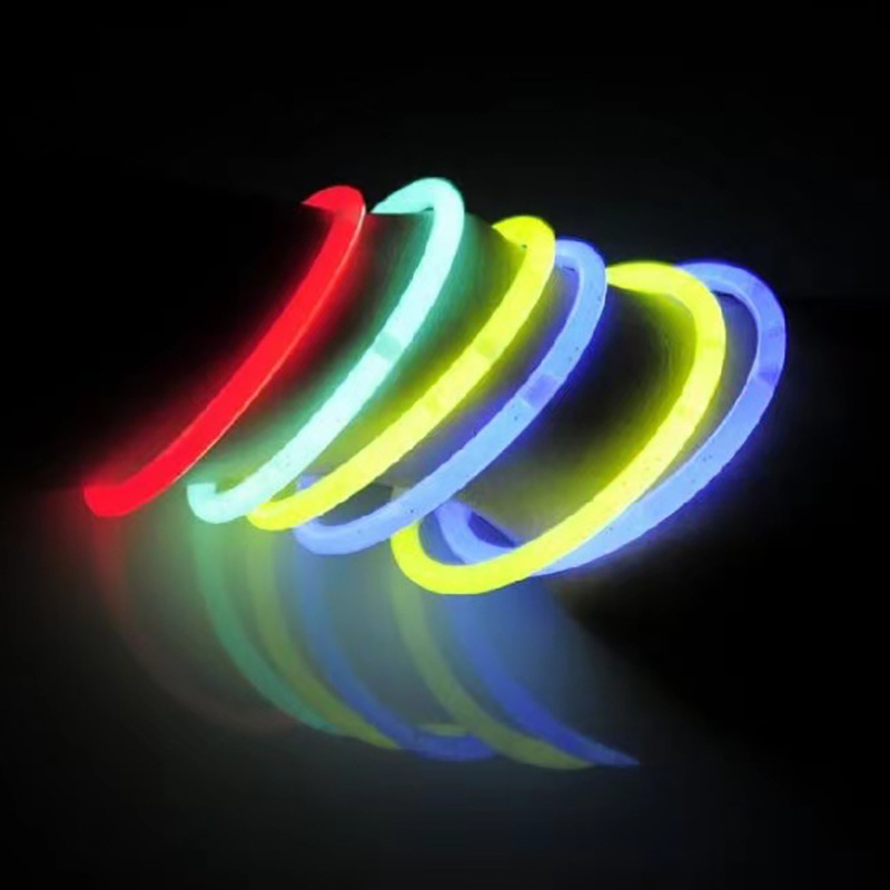 Colorido fluorescente palo fluorescente danza juguete luminoso pulsera fluorescente palo luminoso Internet celebridad concierto accesorios del partido