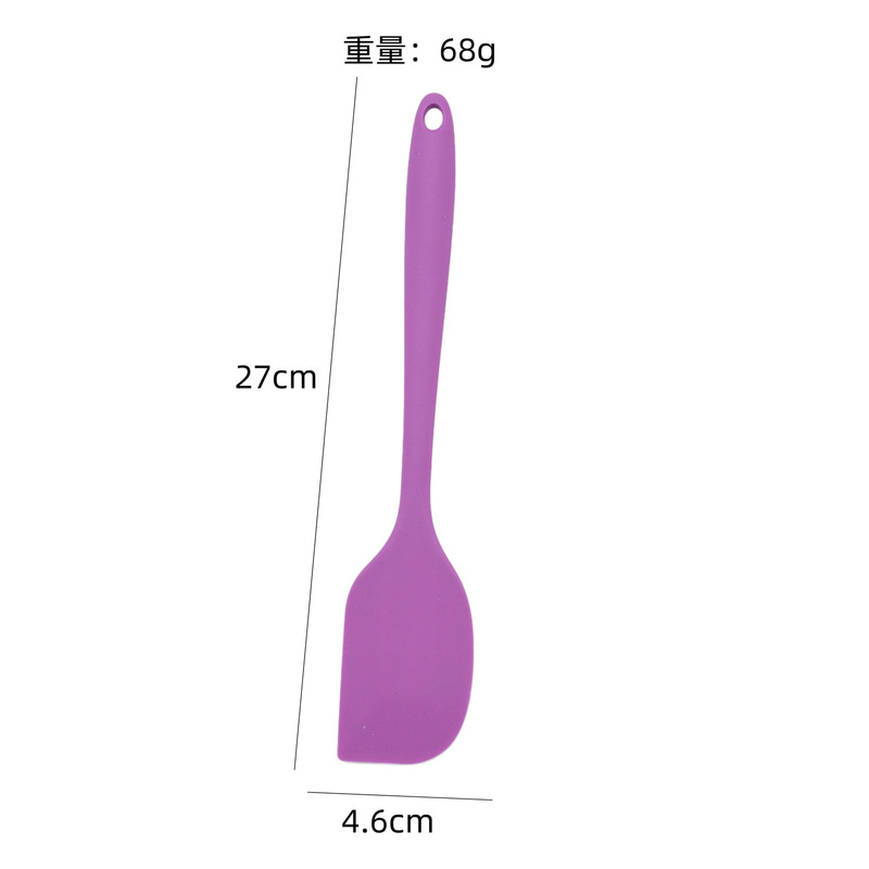 27CM一体式シリカゲルスクレーパー高温大型ケーキクリームナイフ焙煎ツールシャベルゴム焙煎|undefined