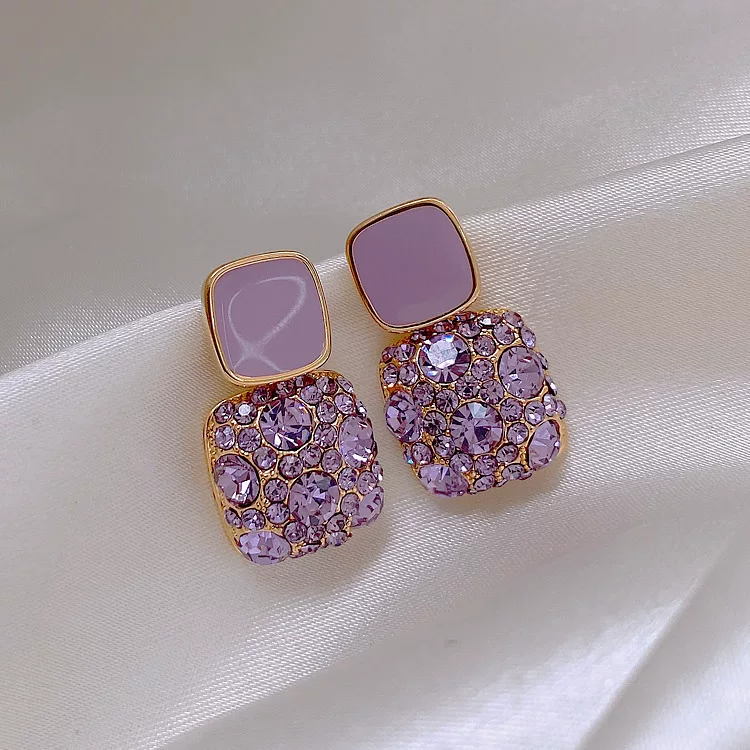 Demi-season earrings