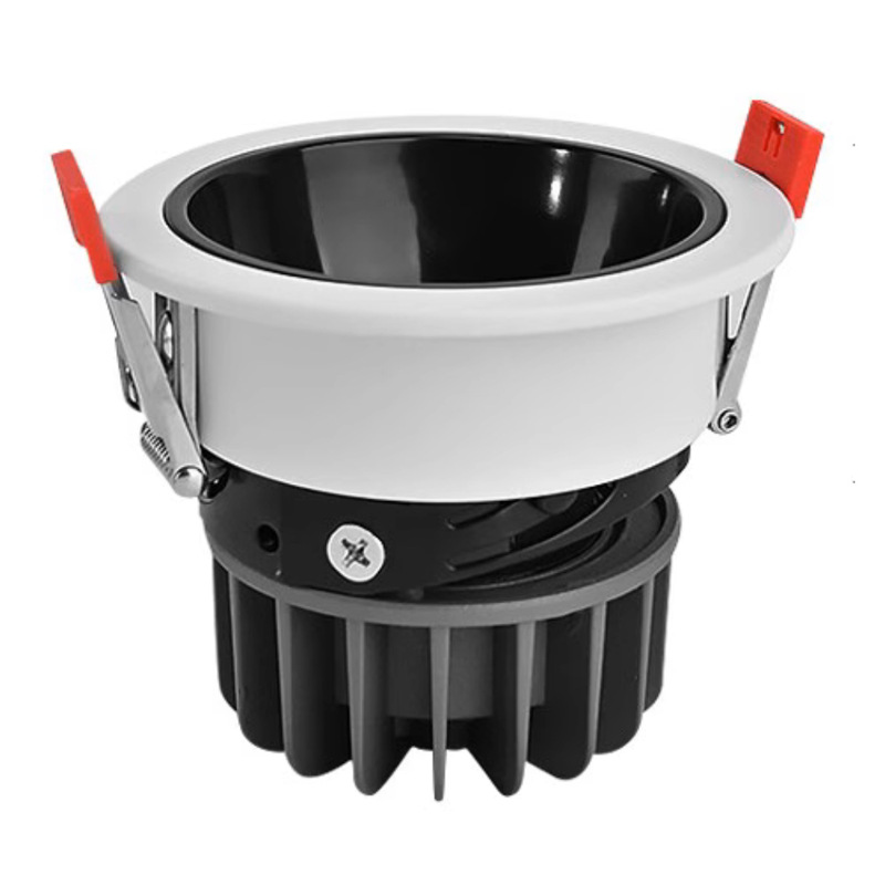 Foco de espectro completo LED Colina antideslumbrante lámpara sin cabeza lámpara de techo mazorca hogar incrustado borde estrecho de la pared de la lámpara de lavado