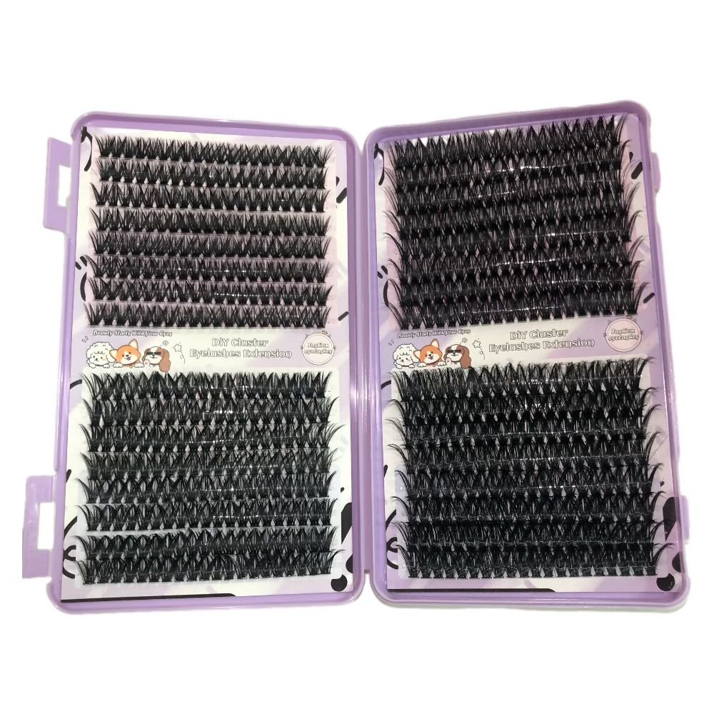 Comercio exterior pestañas colección densa 30D40D50D gran capacidad serie FD cabello gripe europea y americana un solo rango de cabello