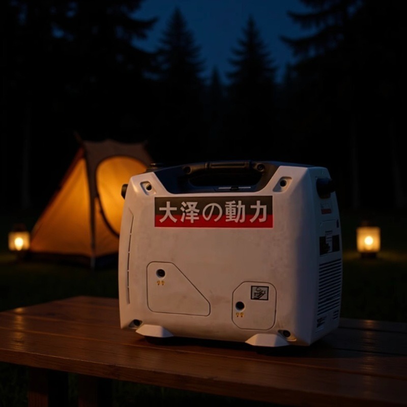 Dazawa Power 8KW generador de gasolina de frecuencia variable portátil digital de construcción al aire libre suministro de generador de emergencia image 4