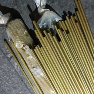 H65/62/59 Brass Tube and Rod Lathe Cutting and Bending Gold-Plated Silver-Plated Tin-Plated Nickel-Plated Factory Direct Sale