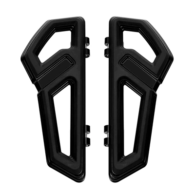 Suitable for Harley Big Glide Motorcycle pedals - black-front-pedal