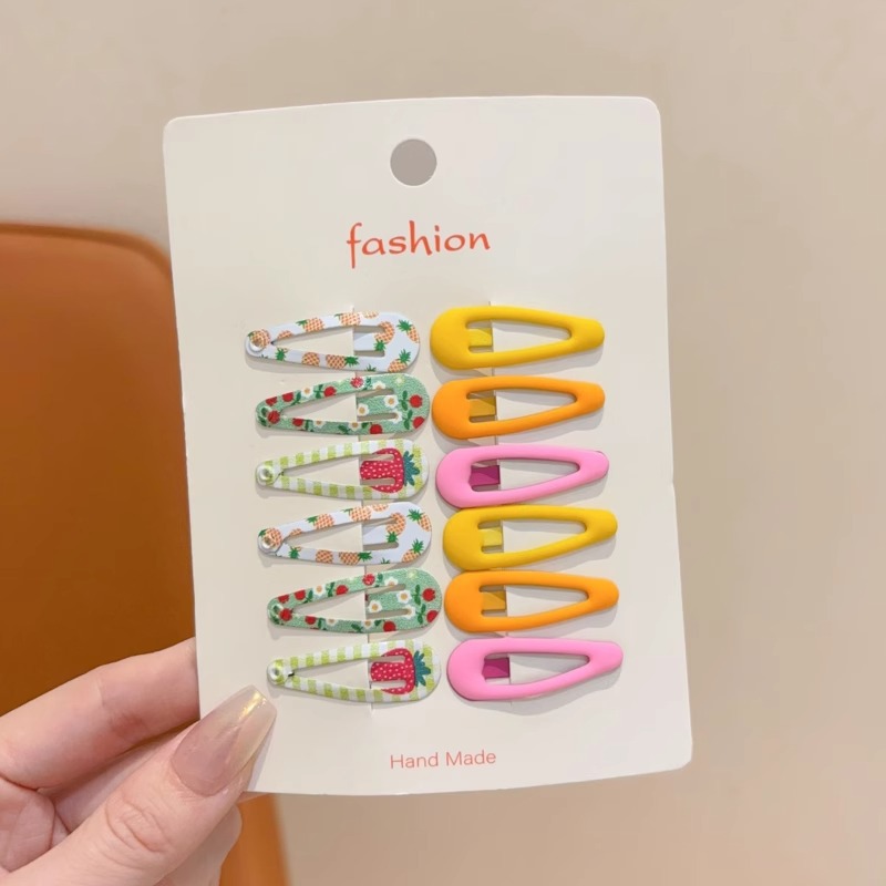 Niños de dopamina clip de cabello de color niñas lindas bebés clip de cabello rotos no dañan cabello pequeño clip de cabello BB clip lateral