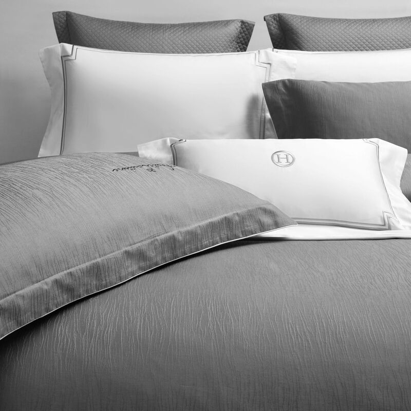 High-End Dark Pattern 100S Cotton Jacquard Quilt Cover Four-Piece Set, Simple and Elegant Classy Pure Cotton Bedding for All Seasons