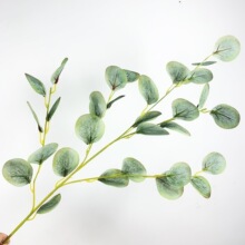 尤加利叶仿真绿植家居花艺客厅餐桌玄关摆件装饰假花3D打印高品质