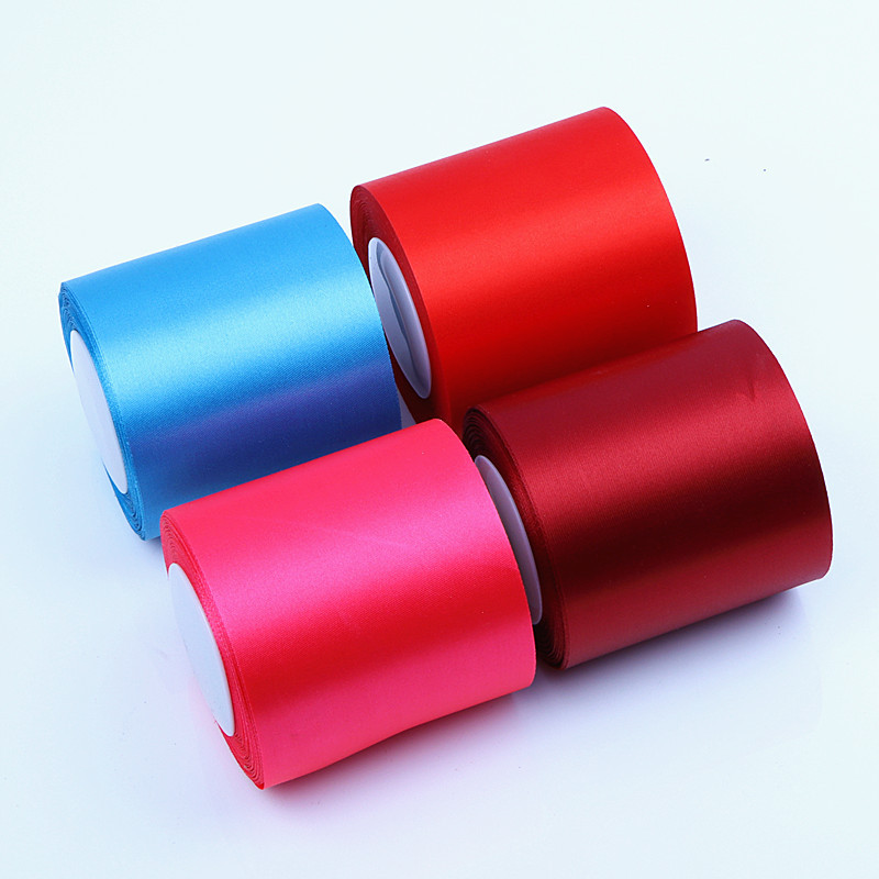 8cm ribbon decorative ribbon DIY handmade floral silk with chair back strap festive ceiling decoration ribbon factory direct sale