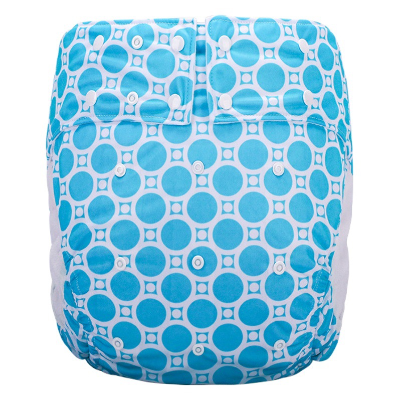 Pañales de tela para adultos a prueba de orina de comercio exterior, pantalones de pañales a prueba de fugas laterales, pañales para ancianos perdidos