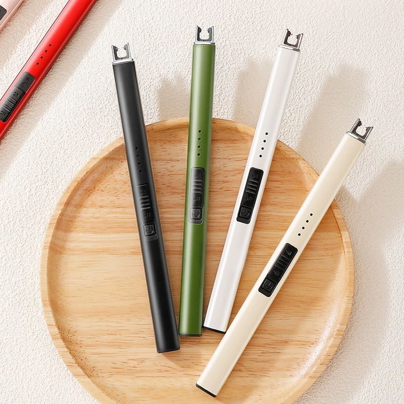 Ароматерапевтическая свеча-зажигалка с цифровым импульсным поджигом, длинная ручка, инструмент для зажигания газовой плиты, пистолет для зажигания.