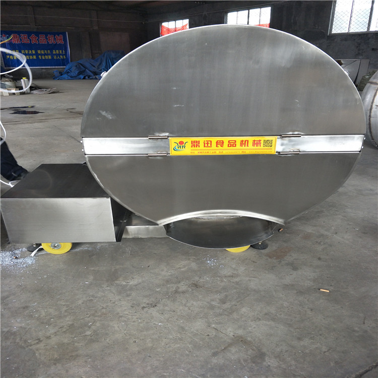专业设计不锈钢冻肉切片机 冻猪肉切片机设备 鸡肉切片流水线