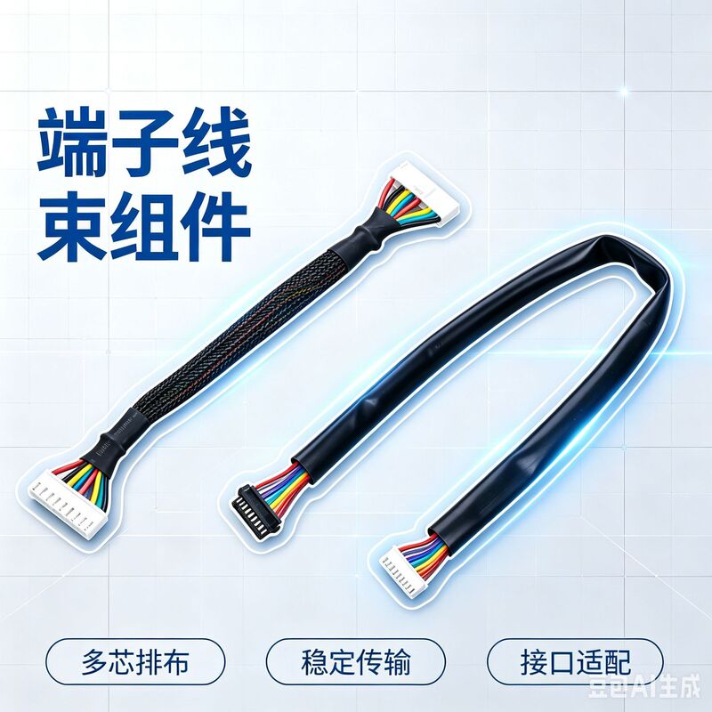 Wear-resistant and bend-resistant terminal wire harness with multi-core layout, PH plug wire harness, electric impact gun switch connection control wire Wear-resistant and bend-resistant terminal wire harness with multi-core layout, PH plug wire harness, electric impact gun switch connection control wire