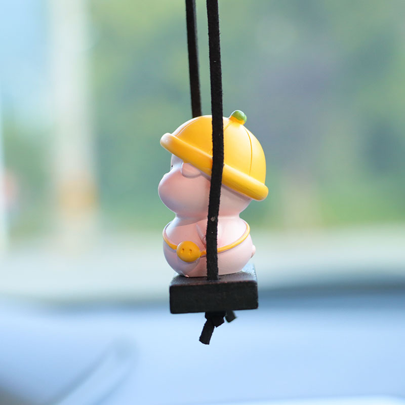 Cross-border e-commerce for creative piggy car interior pendants car ornaments car pendants decorative pendants
