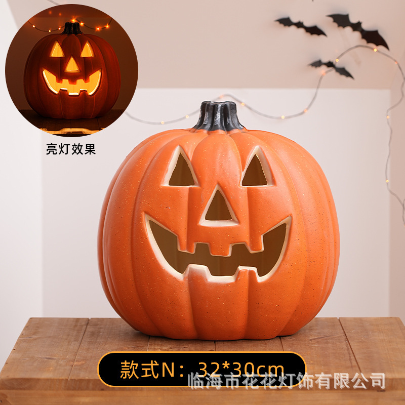 ハロウィンデコレーション、お祝い用品、カボチャランタン、お祝い装飾、雰囲気小道具、ショップランタンオーナメント|undefined