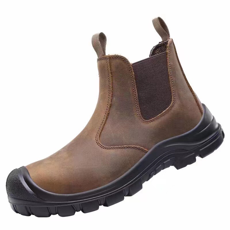 Anti-Scalding Welding Labor Protection Shoes, Comfortable and Wear-Resistant First-Layer Crazy Horse Leather Wholesale Anti-Smash, Anti-Stab and Anti-Scalding Safety Shoes Anti-Scalding Welding Labor Protection Shoes, Comfortable and Wear-Resistant First-Layer Crazy Horse Leather Wholesale Anti-Smash, Anti-Stab and Anti-Scalding Safety Shoes