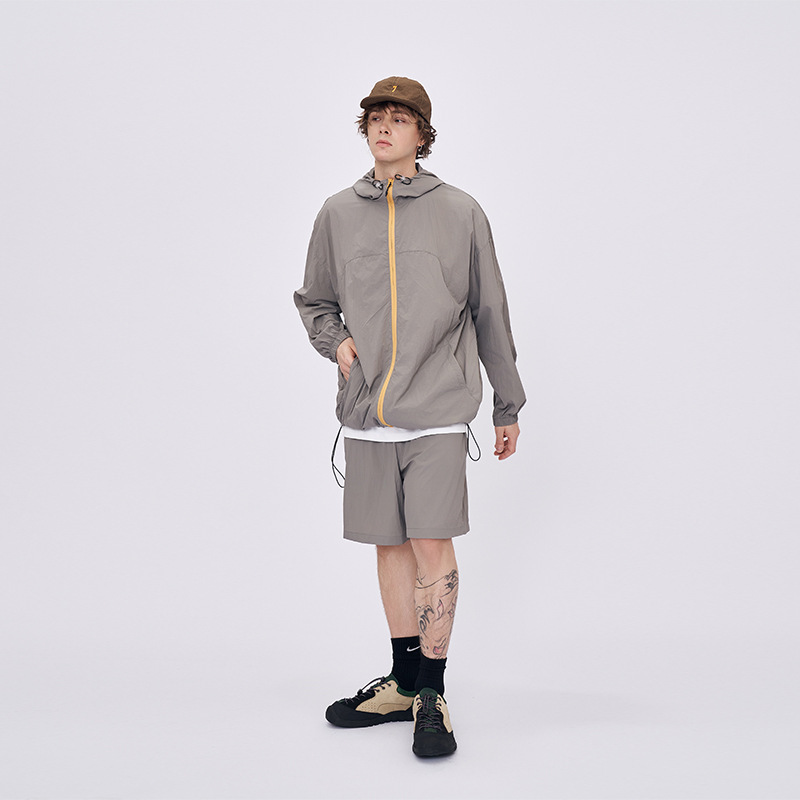RFSD | UPF40+ 軽量シールド日焼け防止服 2025 春夏新通気性ジャケット日焼け止めスーツ男性|undefined