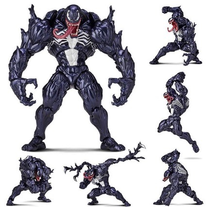 Amazing Spider-Man Venom Eddie Brock Yamaguchi-style Carnage Action Figure/Model
