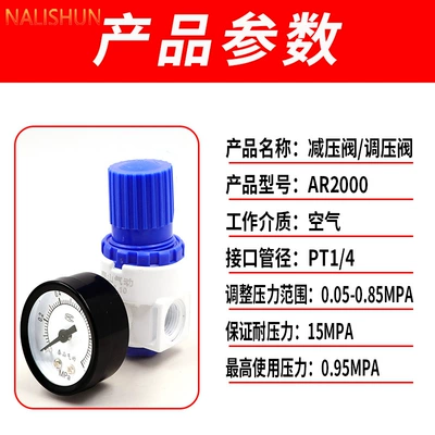 Valve Pressure Reducing Valve Air: Repair kit