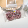 Hair rope, case for scalp, elastic set, hair accessory, simple and elegant design, South Korea