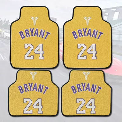 Floor Mats, Universal Cuttable Cartoon: Universal Foot Pad - car-universal-floor-mats-yellow-kb-complete-car-interior-trim-kit-4-piece-set