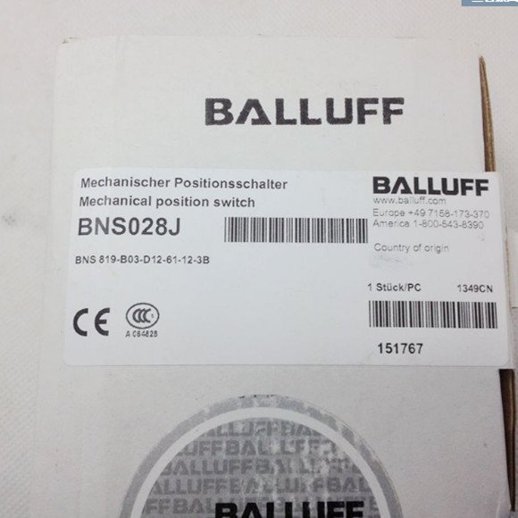 BALLUFF 巴鲁夫 BNN0003 BNN 520-UA-16 接插件