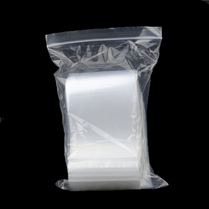 Bolsas autoadhesivas de PE transparentes, bolsas con cierre hermético para alimentos o muestras al por mayor