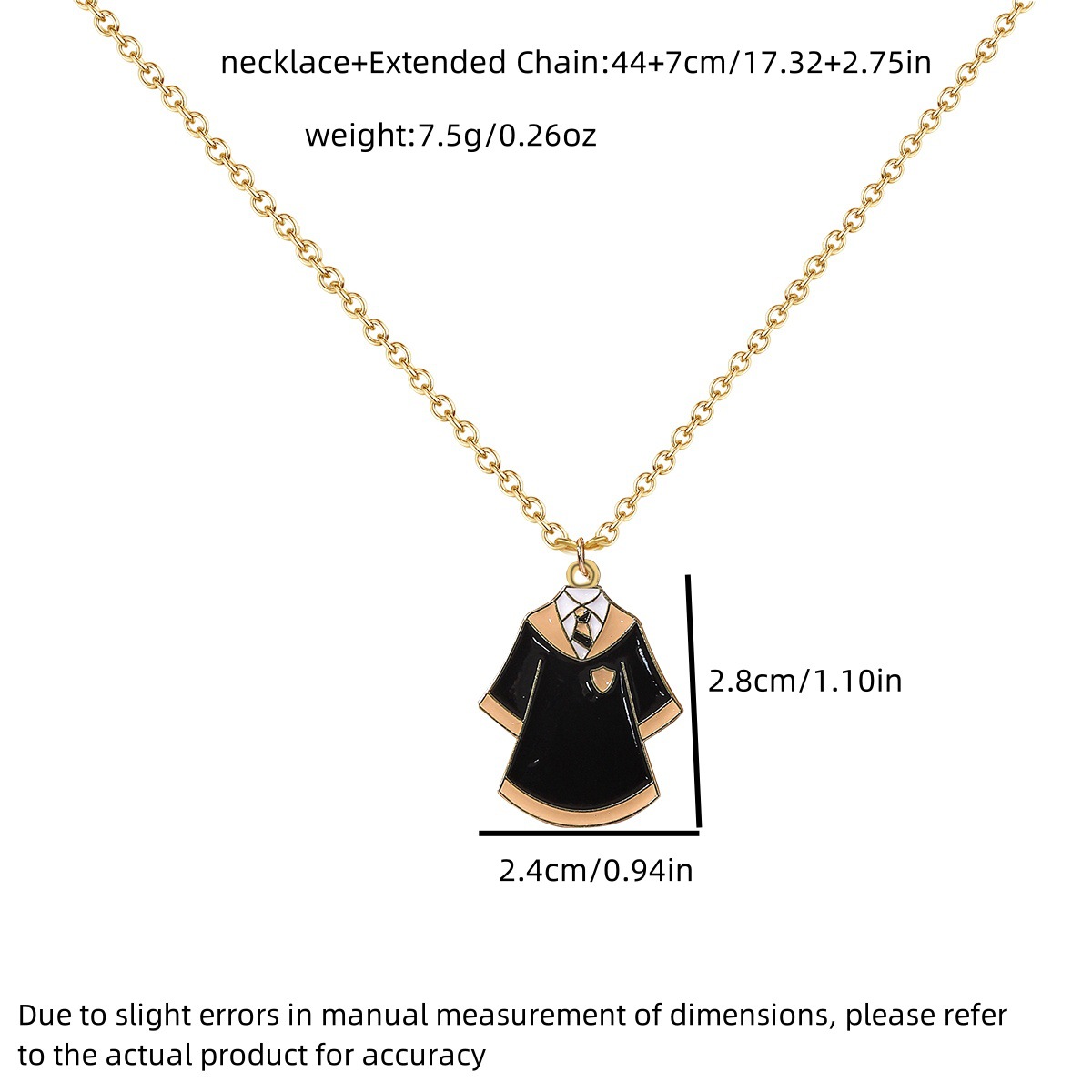 14g Weight Alloy Pendant Material Pendant Necklace Classification Alloy Chain Material cable chain Chain Type 1 Piece Quantity School, Graduation Occasion Alloy Material Doctoral cap, Student Clothes Pattern All Seasons Season Women's Gender Enamel, Plating Design Modern Style Style Modern Style Doctoral Cap Student Clothes Alloy Cable Chain Pendant Necklaces Wholesale 4
