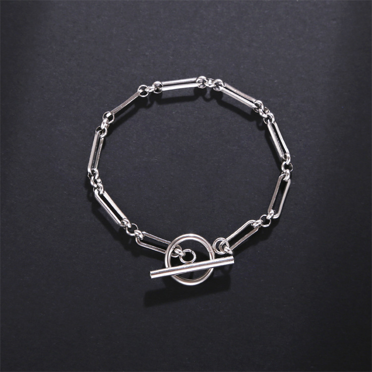 1 Piece 1 Set 304 Stainless Steel Bracelets Necklace display picture 11