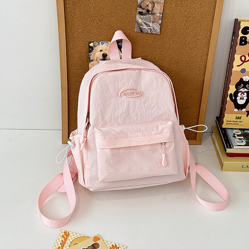 韓国版insシンプル学生カバン大容量カジュアル軽便リュックサック小清新甘甘初高校リュックサック|undefined