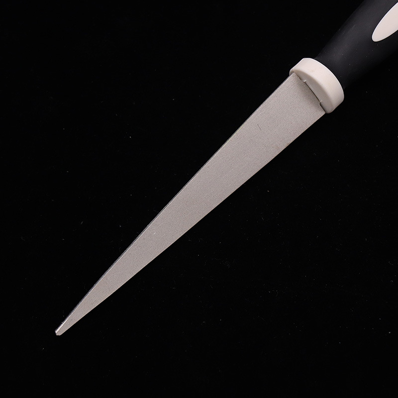 黑白柄小半圆磨刀器270L*25*155T规格多金刚石磨刀器45#钢批发